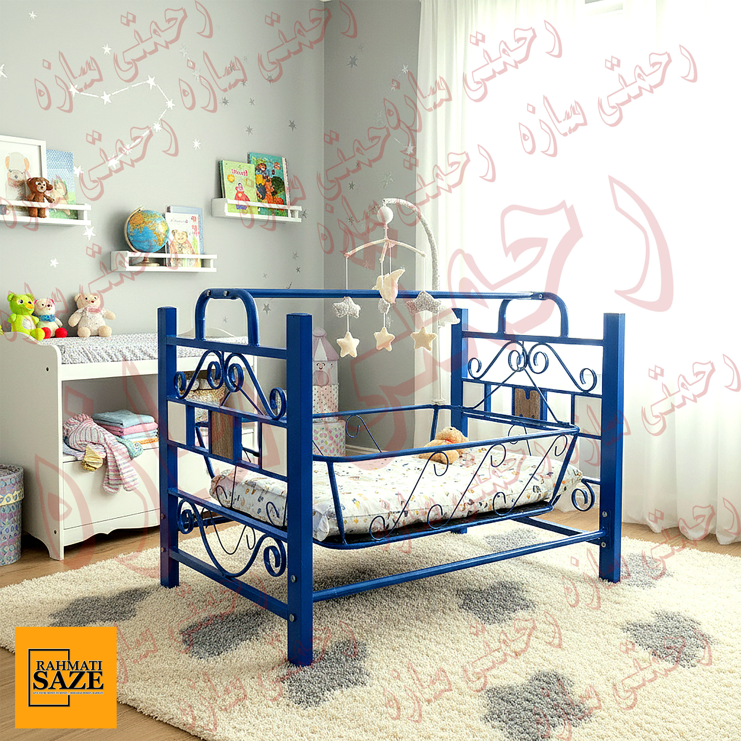 گهواره فلزی رحمتی سازه مدل سارینا